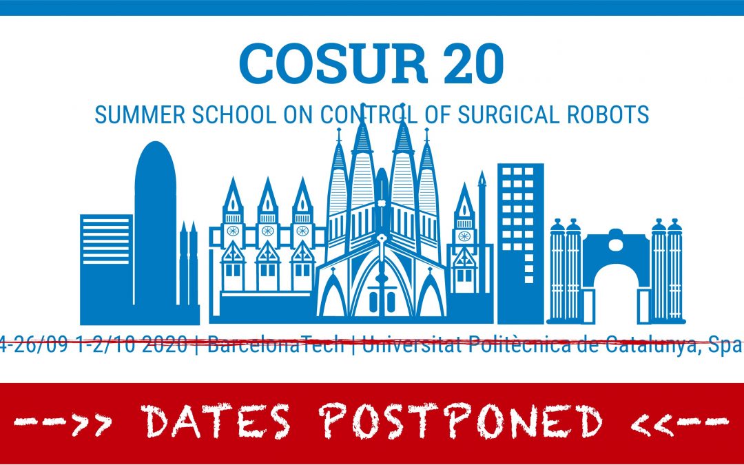 COSUR 2020 – Dates Postponed