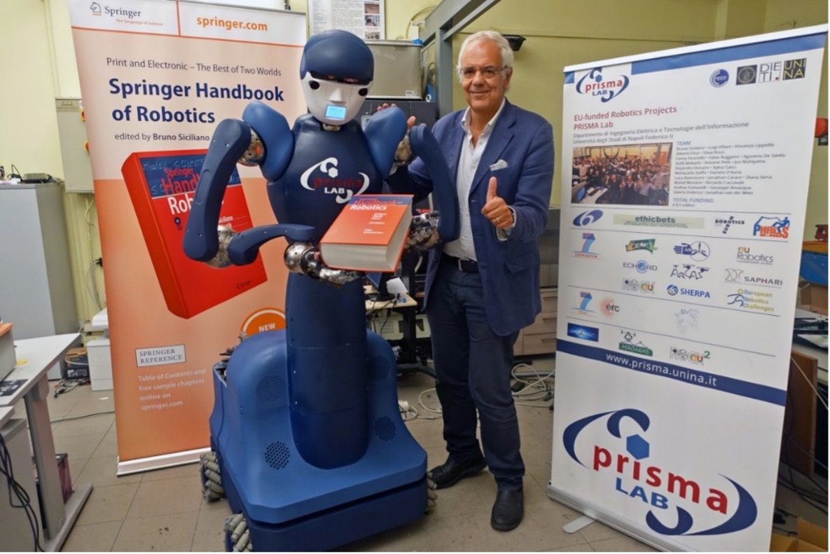 Robotics Goes PRISMA - a seminar with Prof. Siciliano (UNINA) Robotics Laboratory